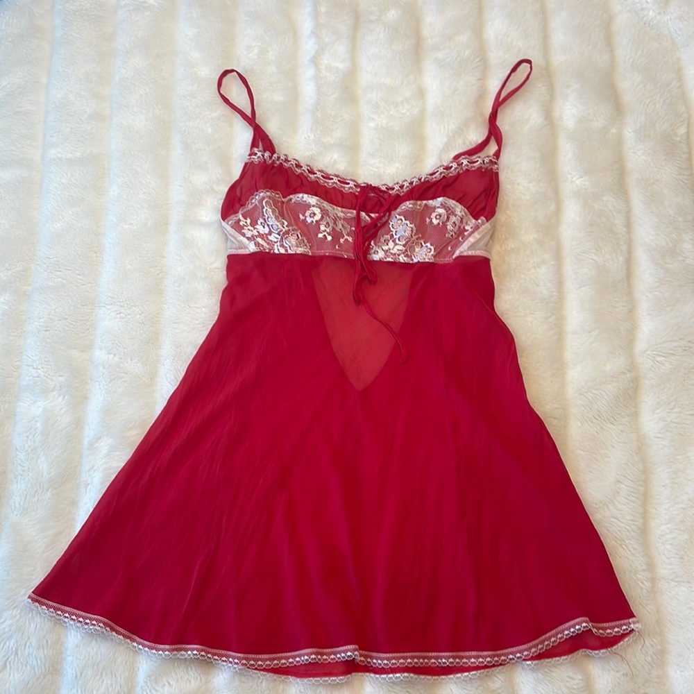 Victoria’s Secret Y2K Milkmaid Slip M
